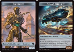 Construct (12) // Nalaar Aetherjet (16) Token - Foil